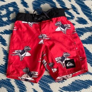 Quicksilver kids size 2T board shorts